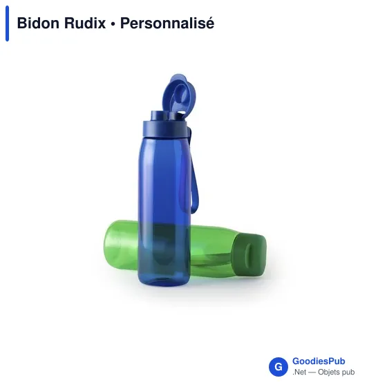 Gourde personnalisable avec logo pour entreprises - Modèle Rudix - Image 9