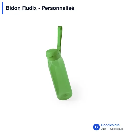 Gourde personnalisable avec logo pour entreprises - Modèle Rudix - Image 10