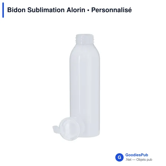 Bidon personnalisable en aluminium avec logo - Alorin - Image 5