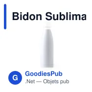Bidon Sublimation Bayron - Miniature 2