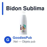 Bidon Sublimation Bayron - Miniature 3