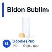 Bidon Sublimation Kaory - Miniature 2