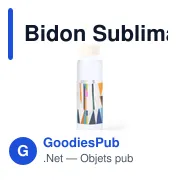Bidon Sublimation Kaory - Miniature 3