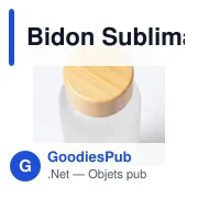 Bidon Sublimation Kaory - Miniature 4