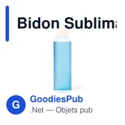 Bidon Sublimation Vantex - Miniature 4