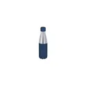 Variante bleu marine - Bidon thermique personnalisable en acier inoxydable recyclé - Fanoxavec logo