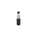 Variante noir - Bidon thermique personnalisable en acier inoxydable recyclé - Fanoxavec logo