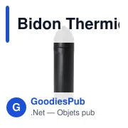 Bidon Thermique Ninivek - Miniature 1
