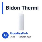 Bidon Thermique Sublimation Hodis - Miniature 2