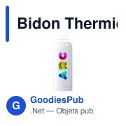Bidon Thermique Sublimation Hodis - Miniature 4