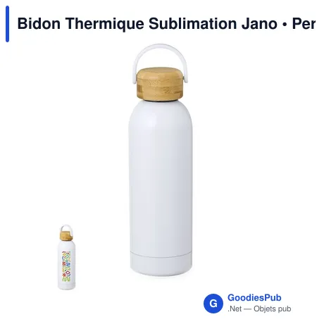 Bidon Thermique Sublimation Jano