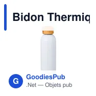 Bidon Thermique Sublimation Jano - Miniature 2
