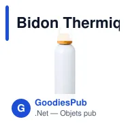 Bidon Thermique Sublimation Jano - Miniature 3