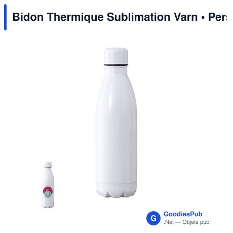 Bidon Thermique Sublimation Varn