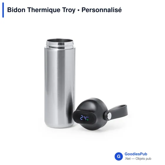 Gourde isotherme personnalisable avec logo pour entreprises - Image 3