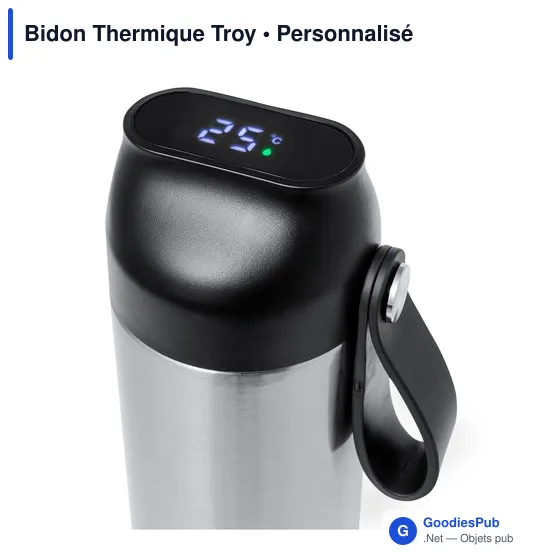 Gourde isotherme personnalisable avec logo pour entreprises - Image 4