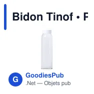 Bidon Tinof - Miniature 1