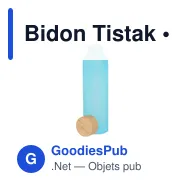 Bidon Tistak - Miniature 9