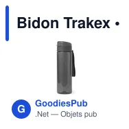 Bidon Trakex - Miniature 1