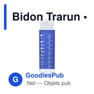 Bidon Trarun - Miniature 1