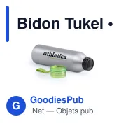 Bidon Tukel - Miniature 3