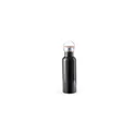 Variante noir - Bidon personnalisable Tulman avec logo - 800 ml en acier inoxydable
