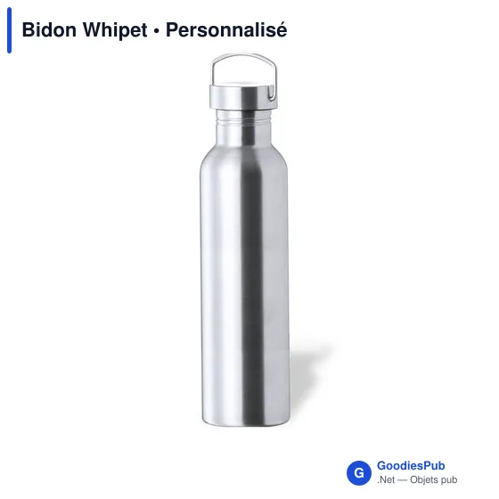 Gourde personnalisable avec logo pour entreprises - modèle Whipet - Image 1