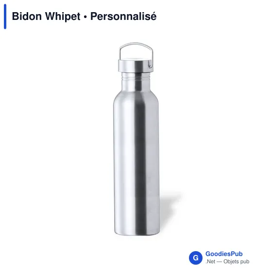 Gourde personnalisable avec logo pour entreprises - modèle Whipet - Image 2