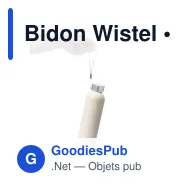 Bidon Wistel - Miniature 9