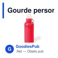Gourde personnalisable Bidon Zanip avec logo - 600 ml - Miniature 9