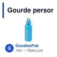 Gourde personnalisable Bidon Zanip avec logo - 600 ml - Miniature 10