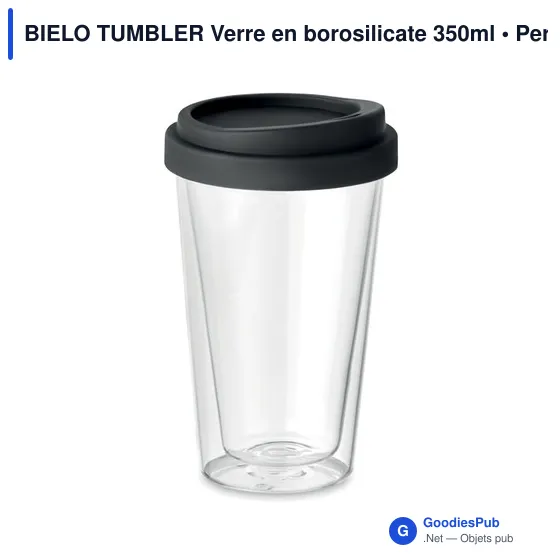 BIELO TUMBLER Verre en borosilicate 350ml - Image 1
