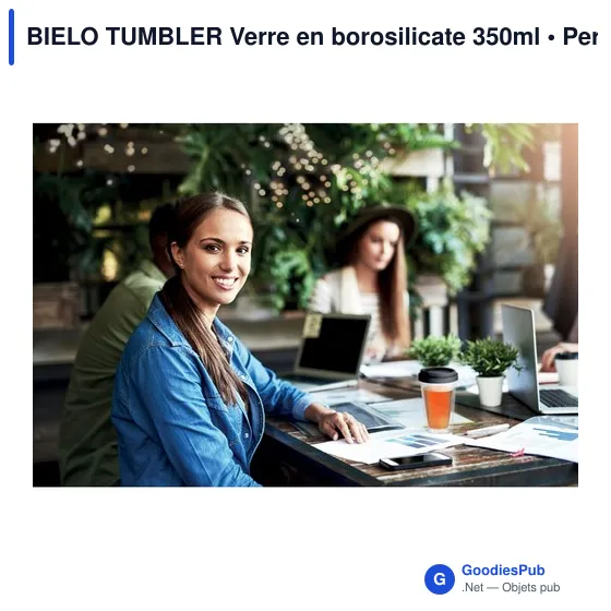 BIELO TUMBLER Verre en borosilicate 350ml - Image 3