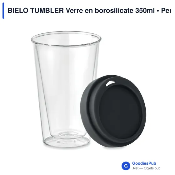 BIELO TUMBLER Verre en borosilicate 350ml - Image 4