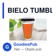 BIELO TUMBLER Verre en borosilicate 350ml - Miniature 6