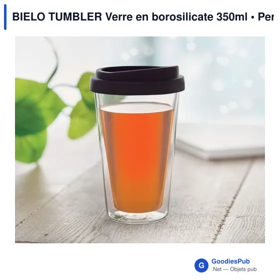 BIELO TUMBLER Verre en borosilicate 350ml - Image 6