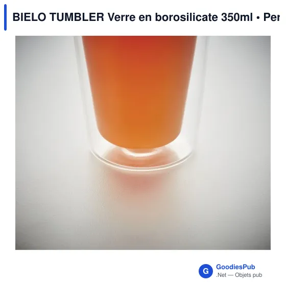 BIELO TUMBLER Verre en borosilicate 350ml - Image 7