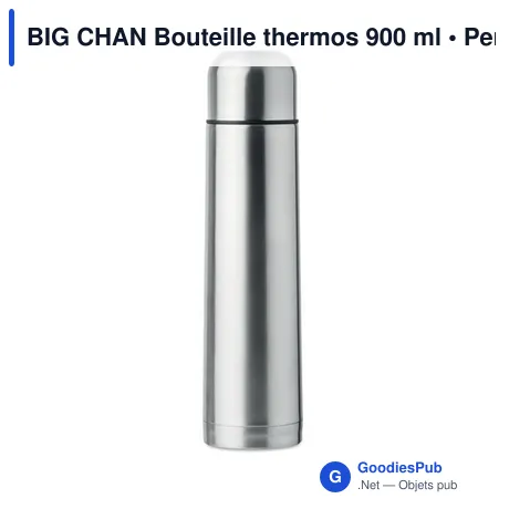 BIG CHAN Bouteille thermos 900 ml