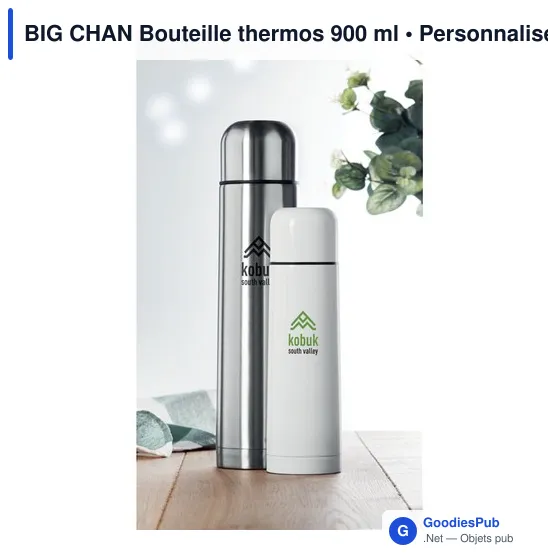 BIG CHAN Bouteille thermos 900 ml - Image 3