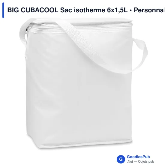 BIG CUBACOOL Sac isotherme 6x1,5L - Image 1