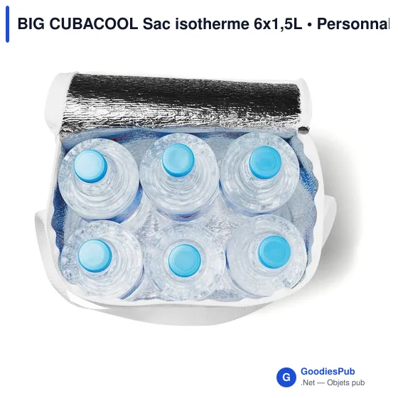 BIG CUBACOOL Sac isotherme 6x1,5L - Image 2