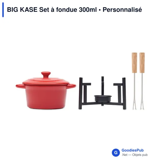 BIG KASE Set à fondue 300ml - Image 2