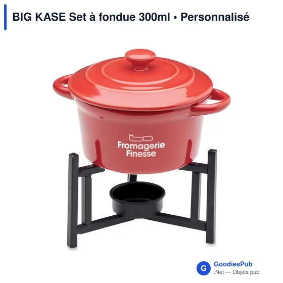 BIG KASE Set à fondue 300ml - Image 3