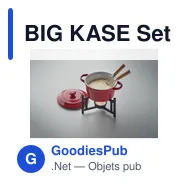 BIG KASE Set à fondue 300ml - Miniature 4