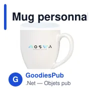 Mug personnalisable BigDrink 450 ml avec logo - Miniature 5