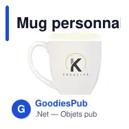 Mug personnalisable BigDrink 450 ml avec logo - Miniature 6