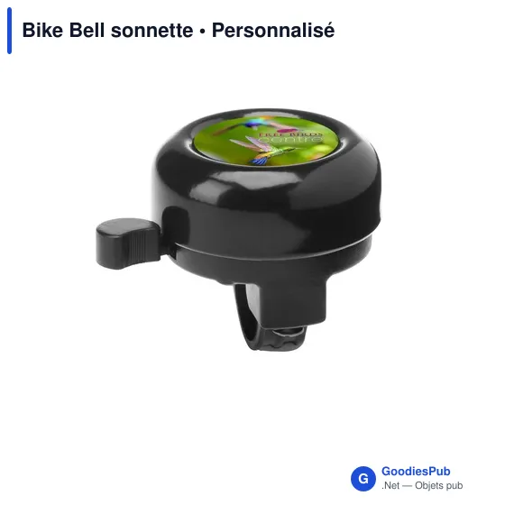 Sonnette pour vélo personnalisable avec logo - Bike Bell - Image 4