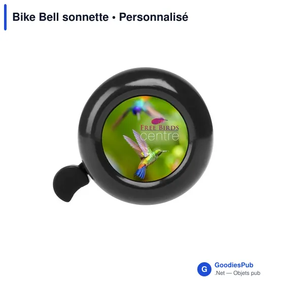Sonnette pour vélo personnalisable avec logo - Bike Bell - Image 6