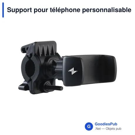 Support pour téléphone personnalisable pour vélo - Bike Phone Holderavec logo