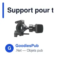 Support pour téléphone personnalisable pour vélo - Bike Phone Holderavec logo - Miniature 6